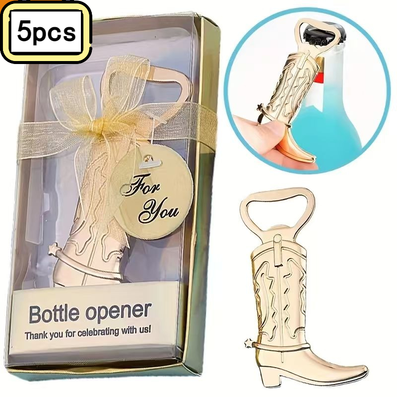 Kitchen Gadgets Presents - Set di 5 Apribottiglie a Forma