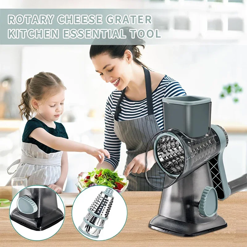 Grattugia Rotante 3-in-1 2025, - Kitchen Gadgets New 2025 recensione e prezzo