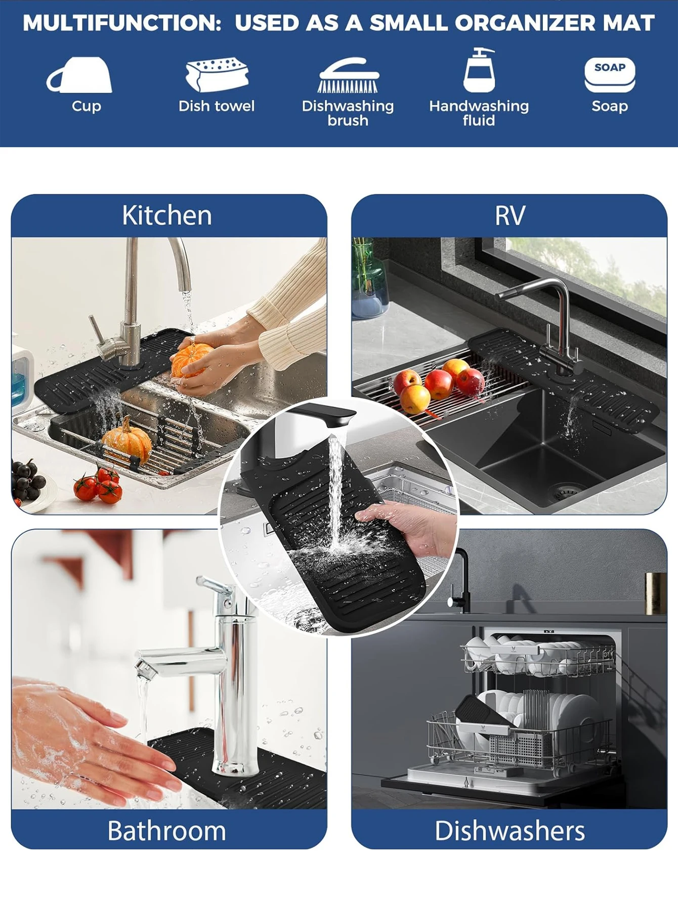 Protezione antispruzzo per tap - Kitchen Gadgets Kitchen recensione e prezzo